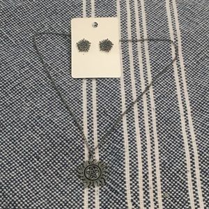 Supernatural Earrings and Necklace Set